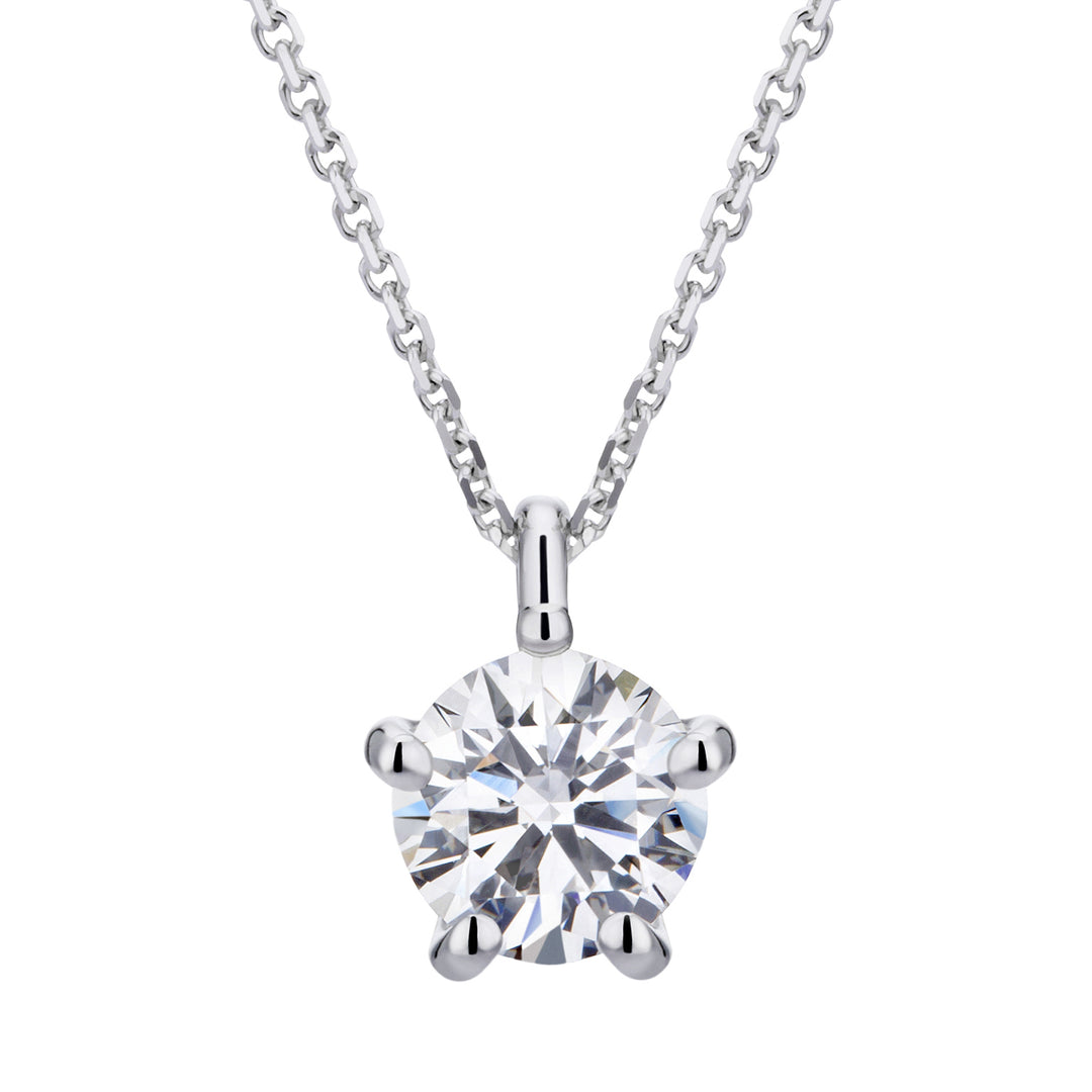 Golay grace necklace with light point PL007WDI-17349110020