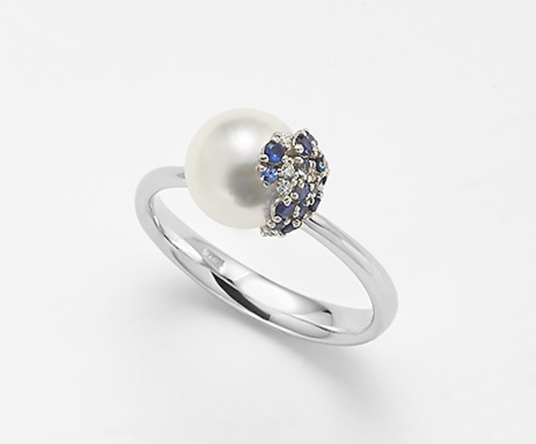 Mikiko an 18k ak 8/8.5 ct.0.08 sapphires 0.26 ct MA0768O4ABBI080