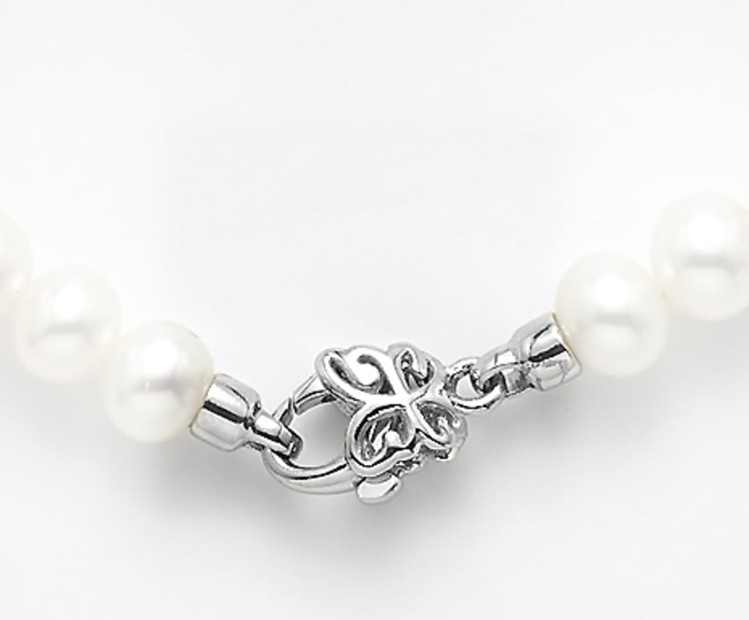 Nihama ch 18k small white butterfly NH0321O40000000
