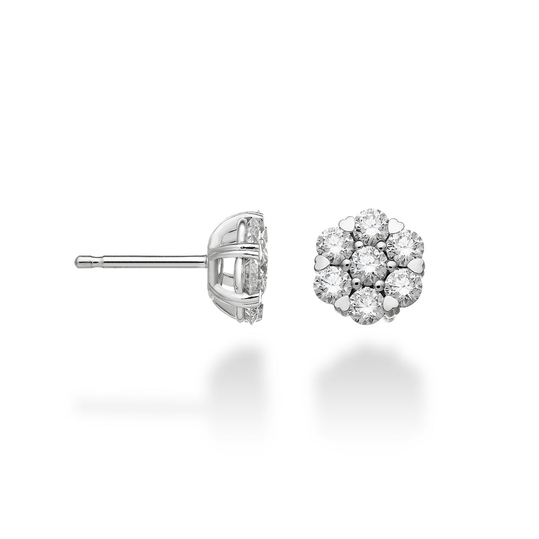 Golay multi-stone earrings with 7 stones in total ct. 0.81 OM001D040-23018110119