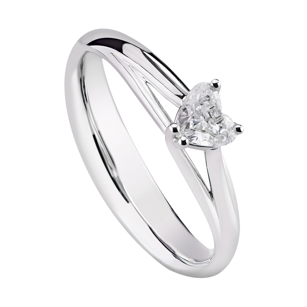 Golay heart and contour ring APU166DI-17164110055