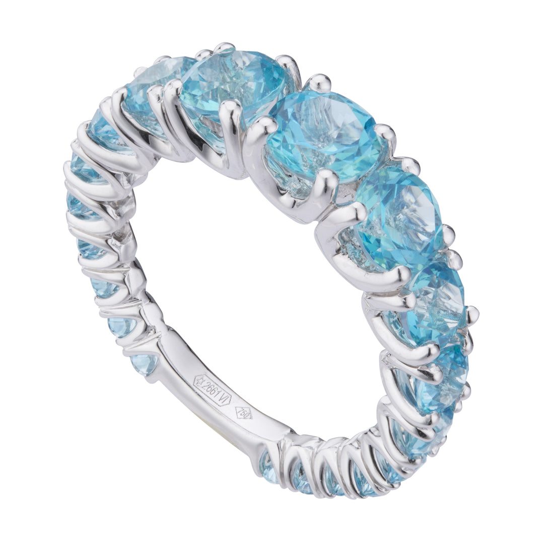 Nihama an 18kt Swiss topaz scale with white gold bar NXDABIC1498TPSO4