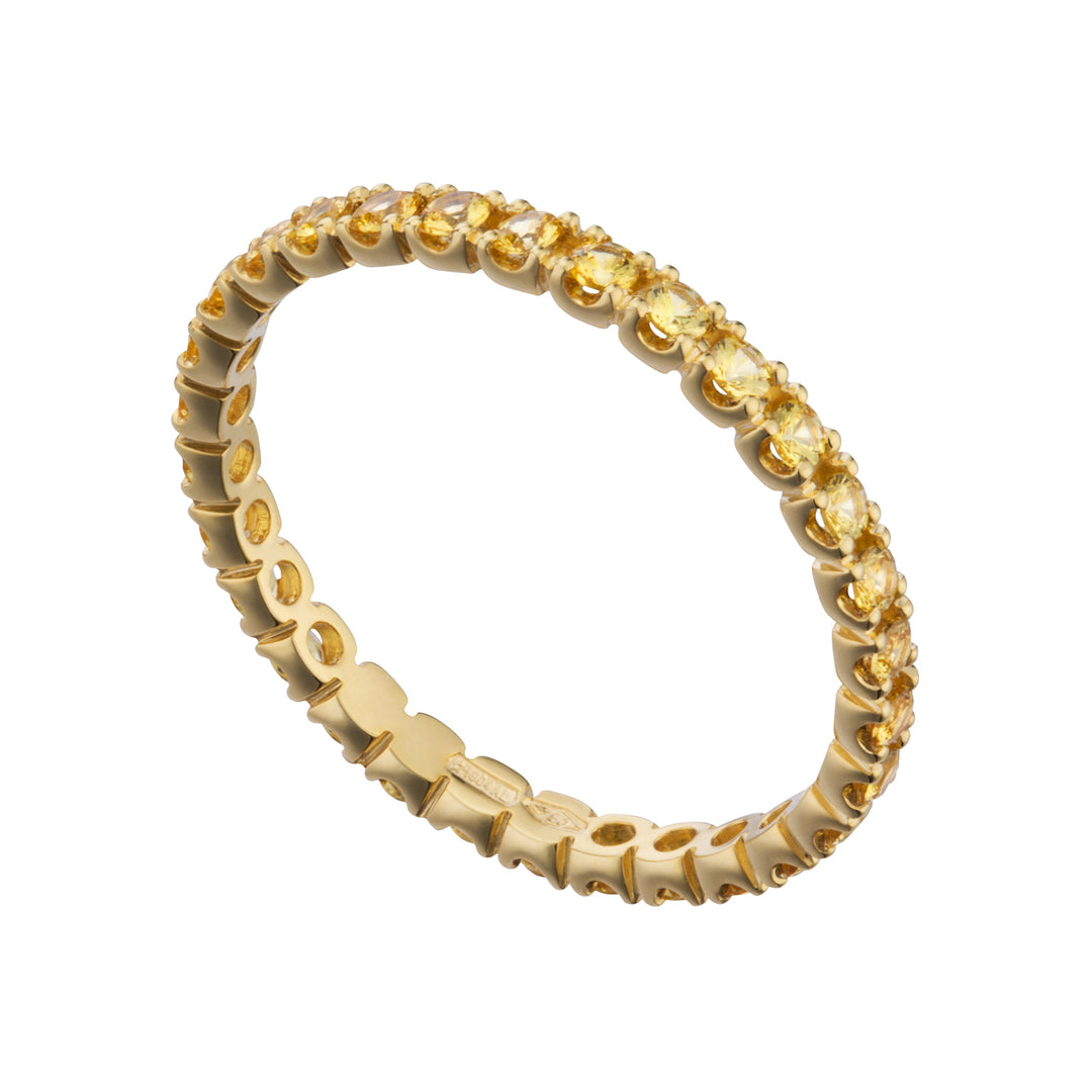 World Diamond Group finger ring diam. 2.10 mm yellow sapphires AET011055ZY-21054110028