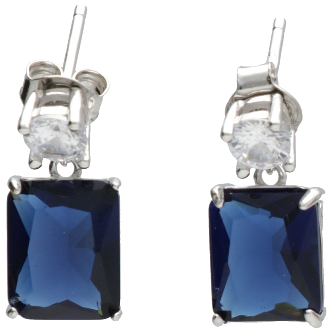 Mikiko or ag925 gem swarovski white and blue MO7623A4BLU0000
