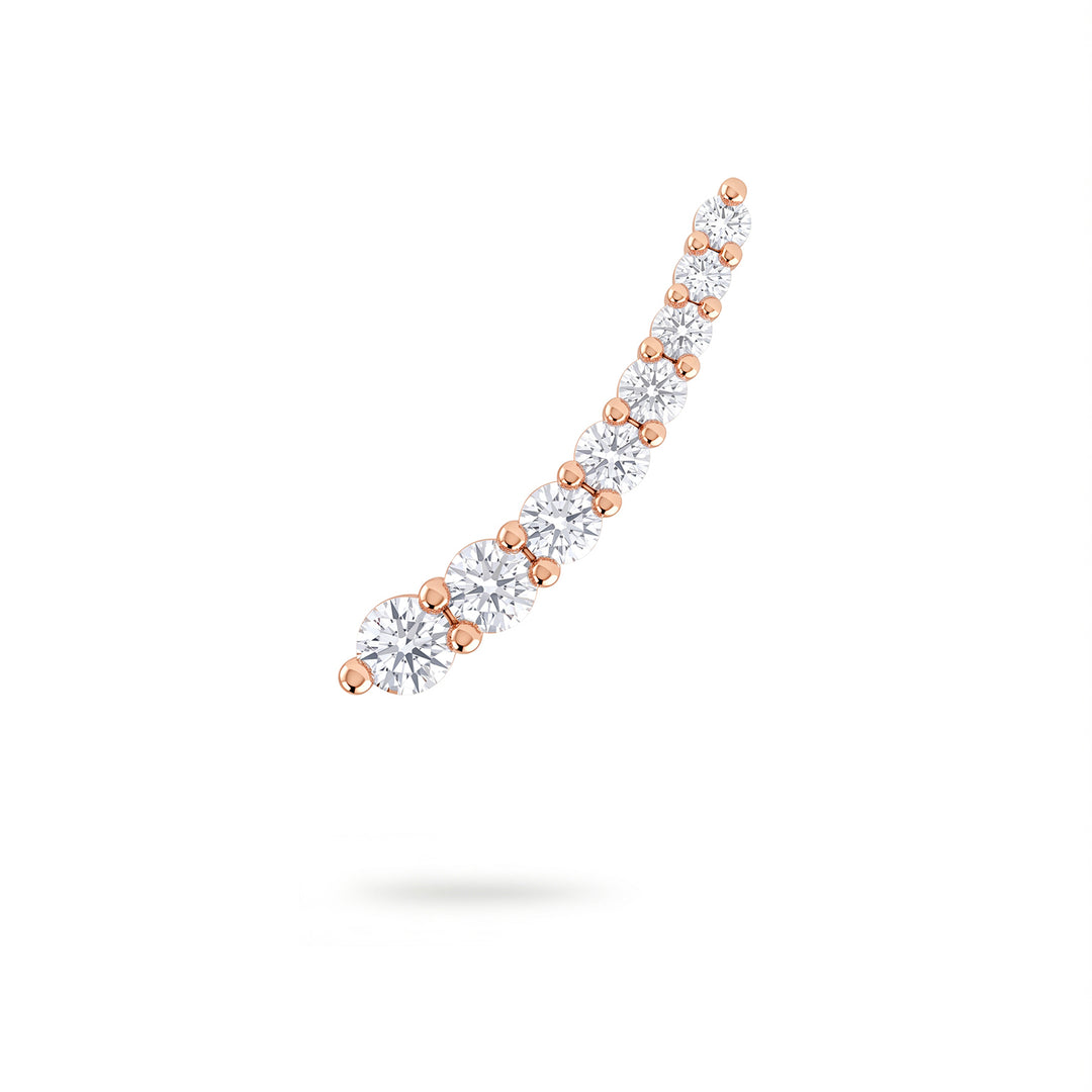 Golay comma scalar multi-stone earring 0.71 ct left OMP884DRSX-26159110103