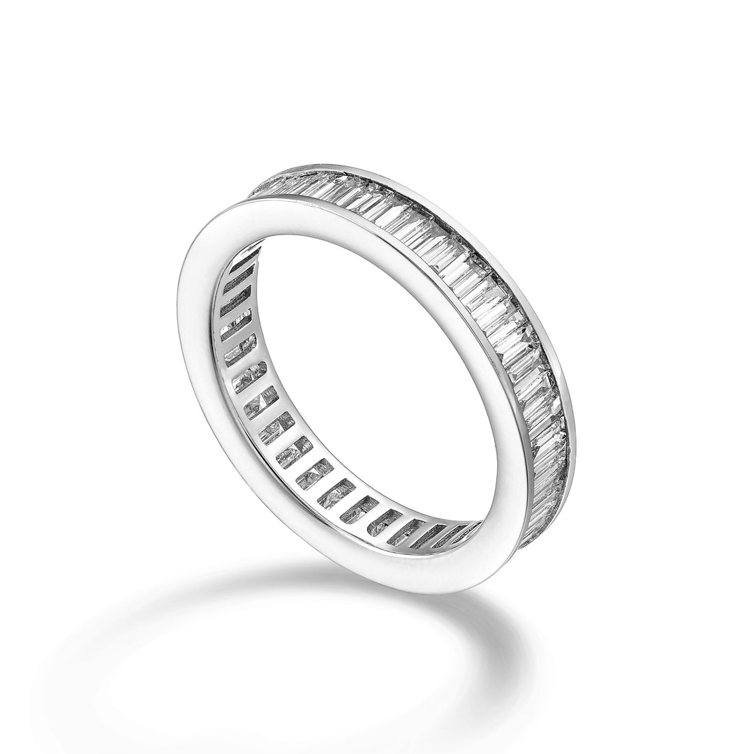 Golay track ring with diamonds baguette size AET074DI1-21301110153
