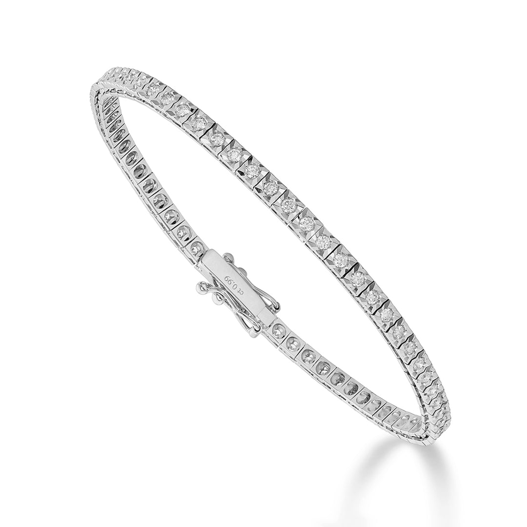 World Diamond Group star tennis bracelet 1.07ct 17.5cm BTQ040100WDI1-175-26042110160
