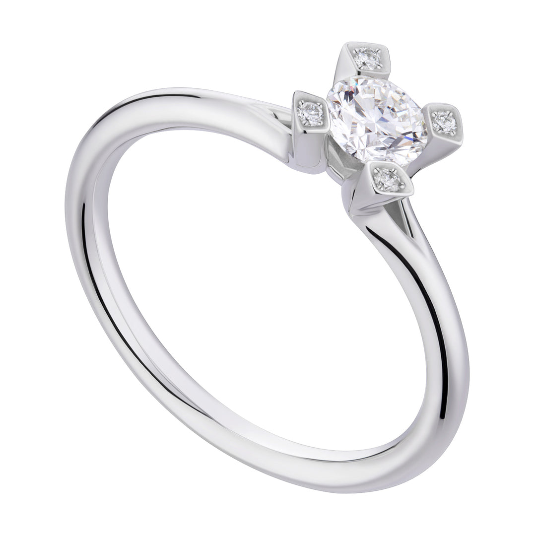 World Diamond Group fm ring griffe incas. g. smooth ct. 0.17-0.23 ASLFM006DI2-19015110033