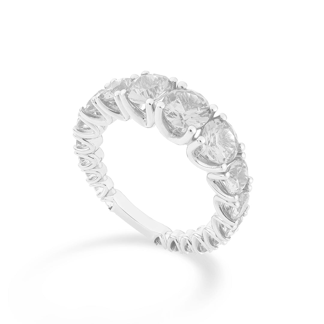 Mikiko an 18kt graduated diam lab with white gold bar ct. total 4.10 cent. 0.90 MXDABIC1498DIO4