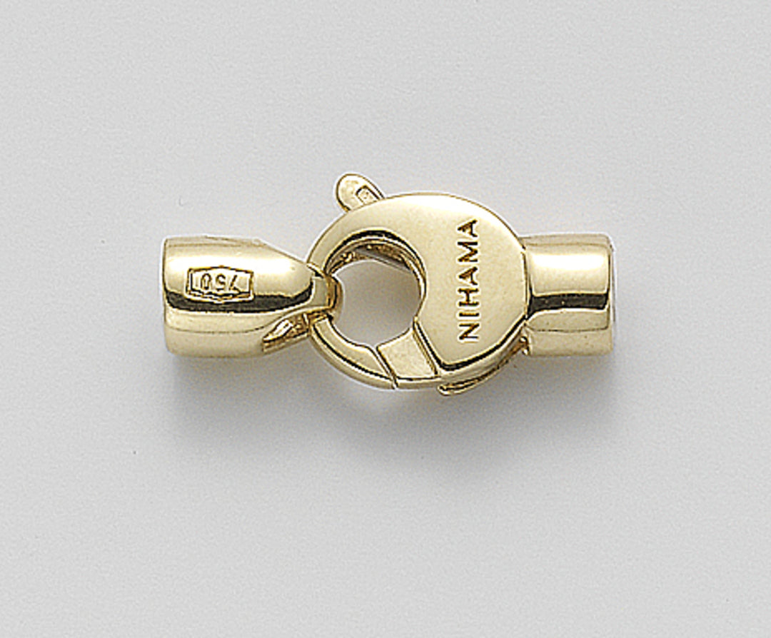 Nihama ch 18k mosc. large yellow gold N.GCH2GG