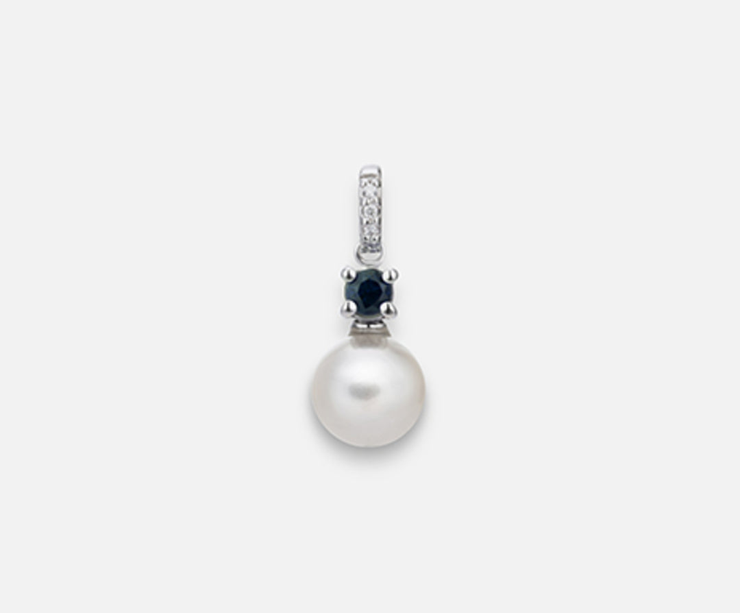 Mikiko pe 18k fw 6.5/7 round sapphire mm2.75 ct.0.10 dia ct.0.01 MP0394O4FABI065