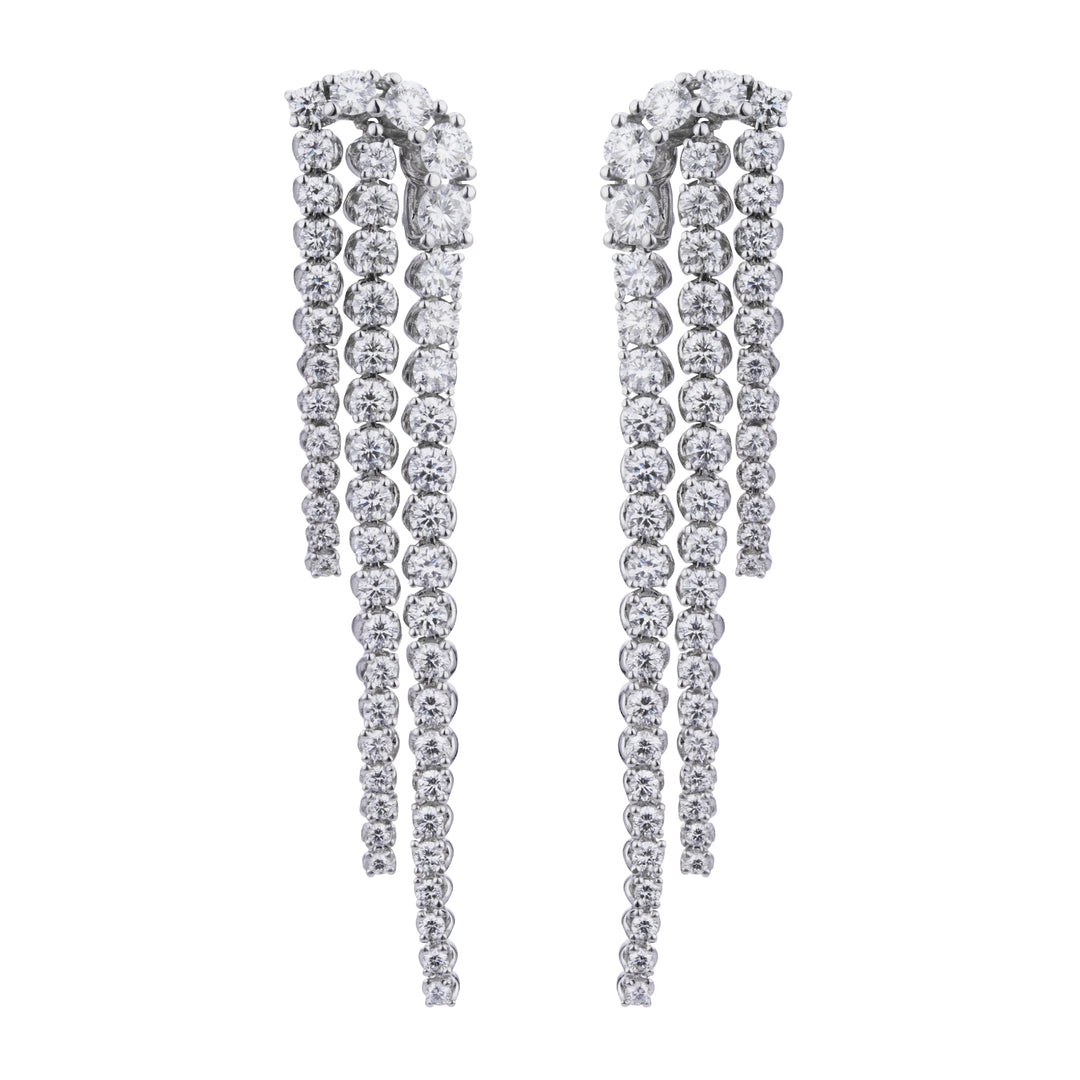 Golay long grace earrings with diamonds ct. 6.32 OB2301DI-20342110005
