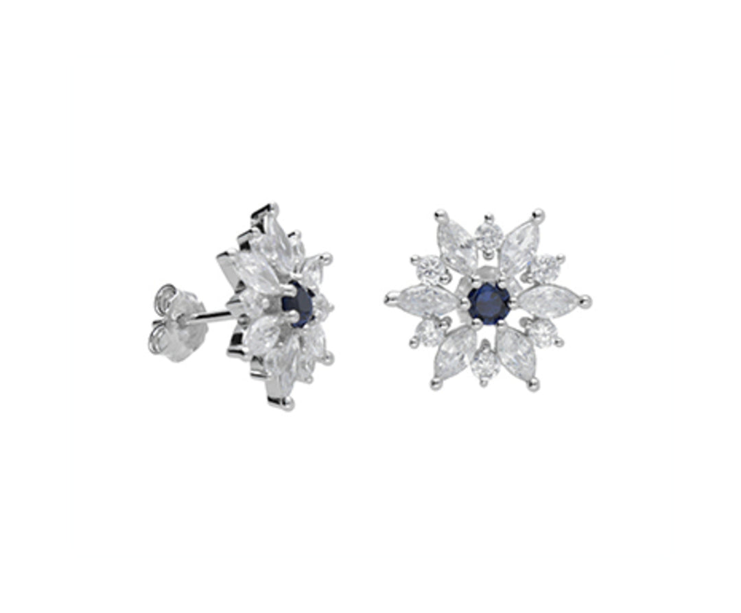 Mikiko or ag925 gem swarovski white and blue MO7619A4BLU0000