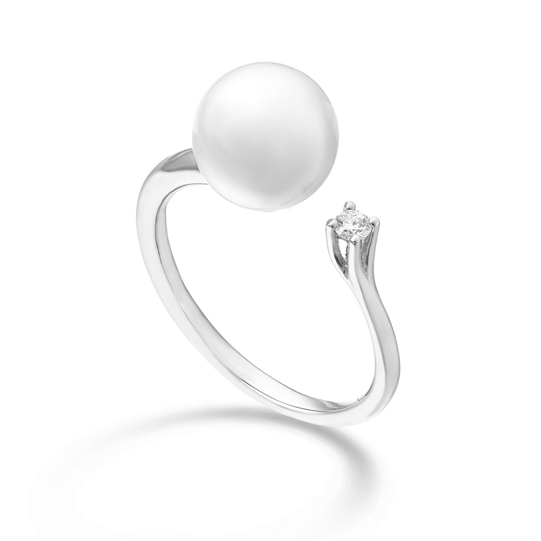 Nihama an 18k ak 9/9.5 ct.0.05 NA0846O4ABBI090