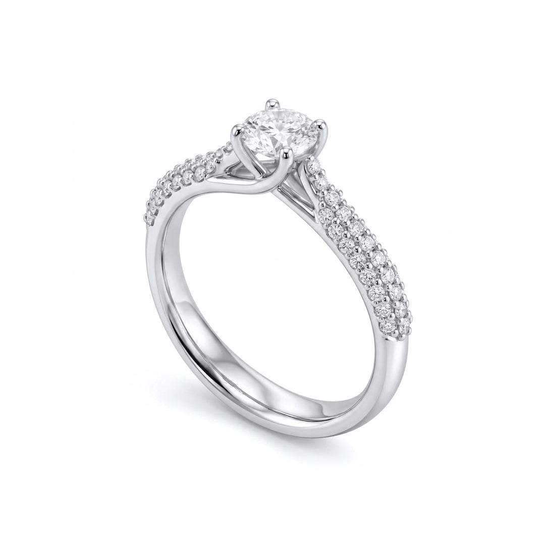 Golay solitaire ring anniversary grace cen.0,50 ABTRE864D050-26105110176