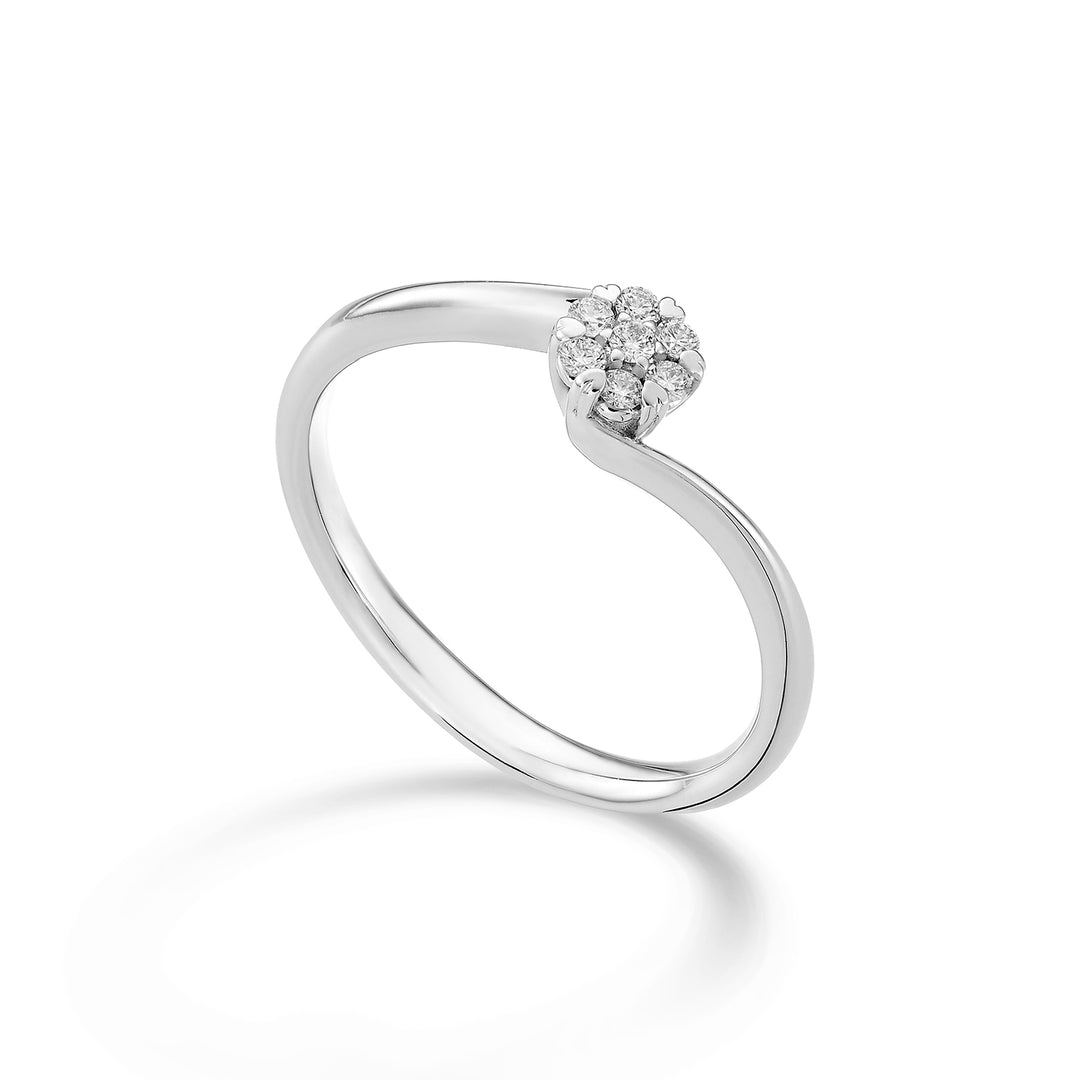 World Diamond Group valentino multistone ring with diamonds 0.20 ct. AM002D020-23009110030