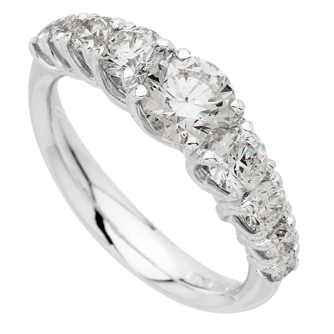 Golay grace riviera scalar ring 9 stones ct. total 1.33 ABTRE2213-21344110037