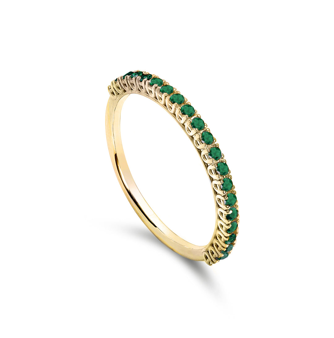 Nihama an 18k natural emerald 0.25 ct NA5088O1SMN