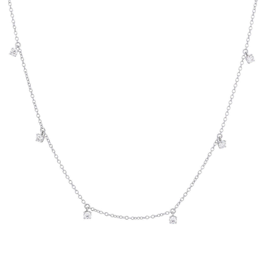 World Diamond Group cl 18k diam. 0.70 ct prong setting size 3 white GD5099O4BR070-3