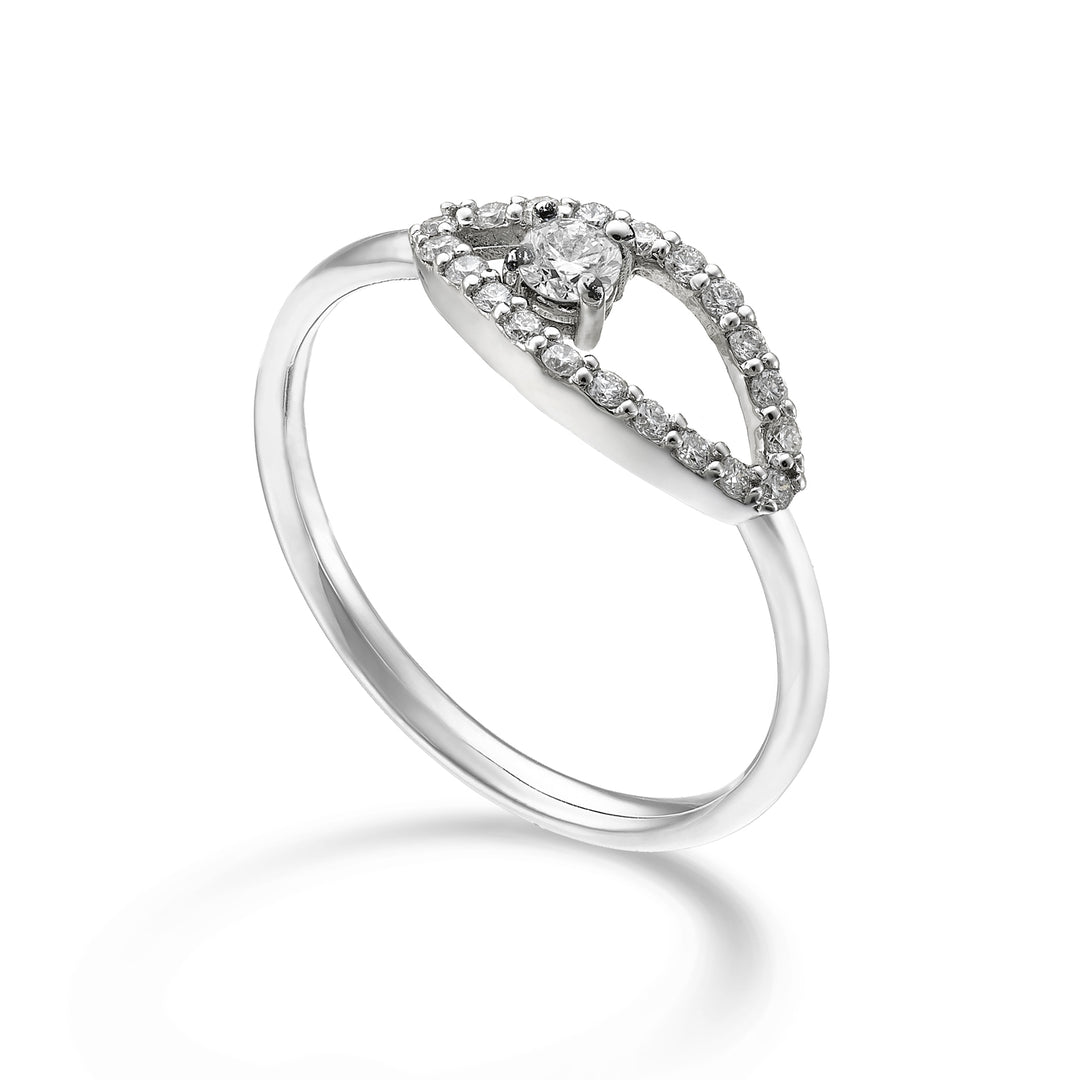 World Diamond Group an 18k ct.0.23 "eye" GA5186O4BR023