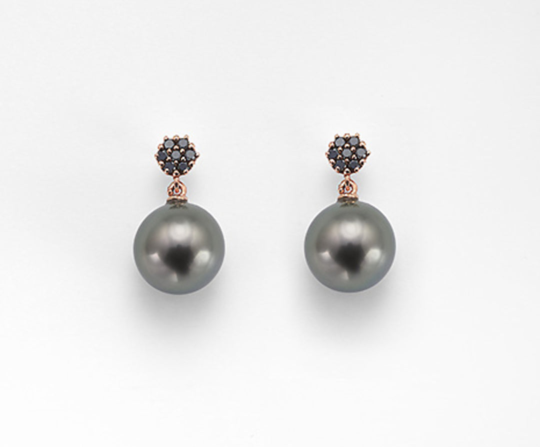 Nihama or 18k sspb 9/10 diam. black 0.15 ct NO1401O3SANE090