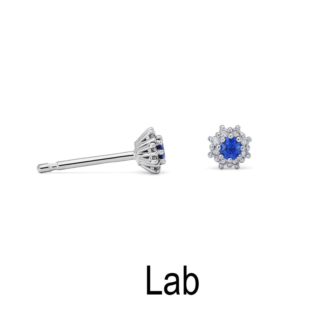 Nihama or 18k sapphire lab ct.0,16 diam. 0.08 ct size 1 NO5066O4ZFL016
