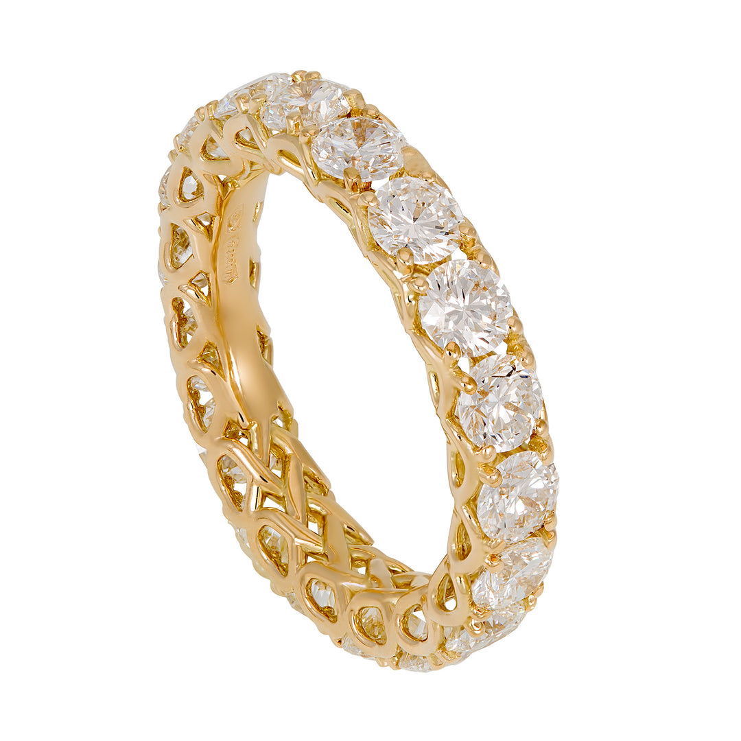 Golay yellow gold dew ring finger ring AET006360GWDI-19078000080