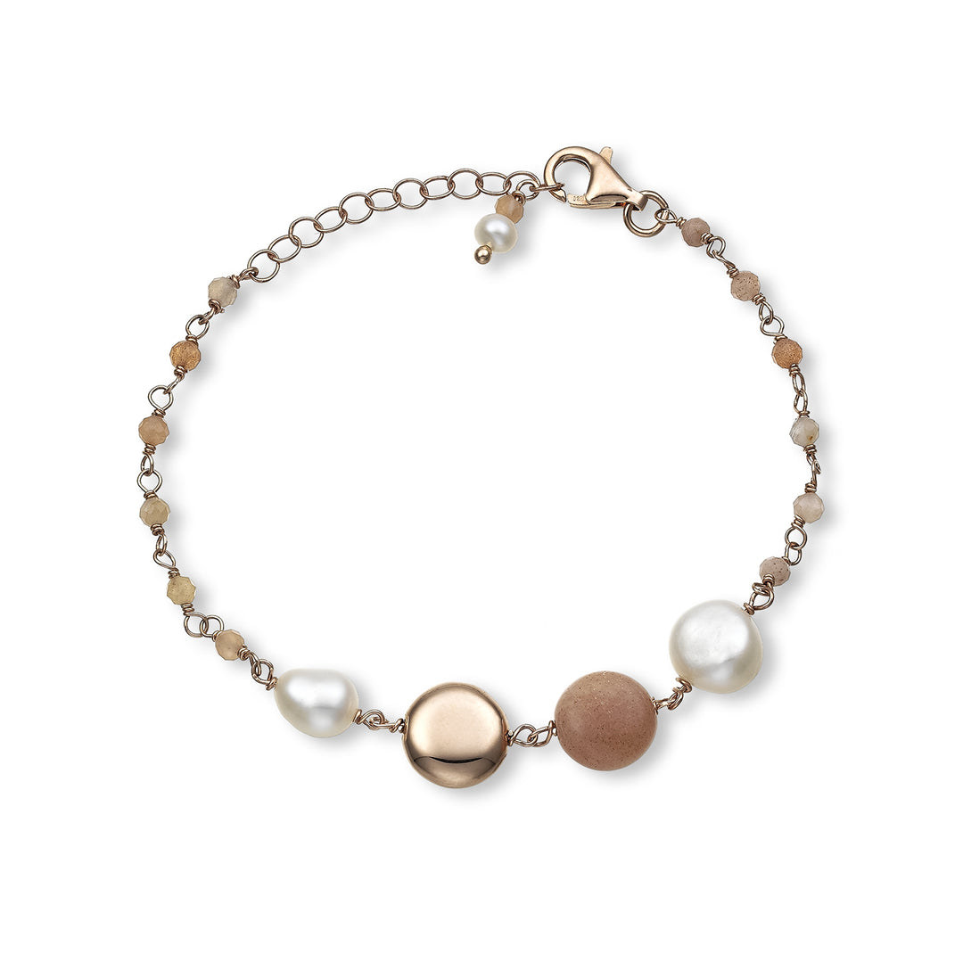 Mikiko br ag925 fw bar 6/7 9/10 moonstone MB7442A3PIETRALUNA