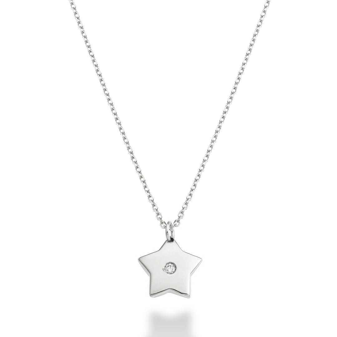 Mikiko cl 18k star 0.01 ct white gold MD5128O4BR001