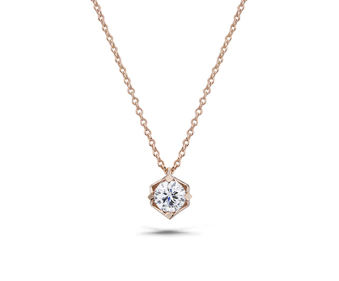 Nihama cl 18kt lab g.d. 0.30 ct rose gold NXD02CL001O3BI030
