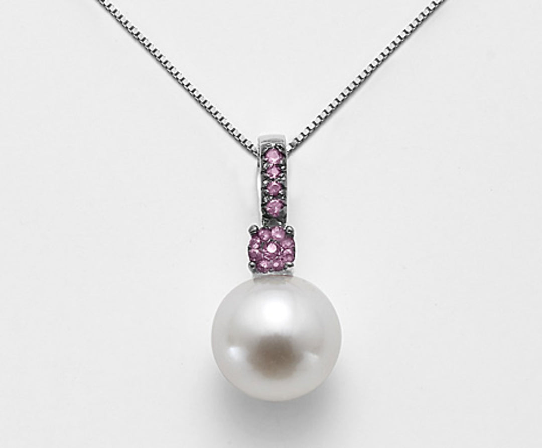 Mikiko cl 18k fw 10/10.5 pink sapphires 0.13 ct MD0998O7ZAFFROSA