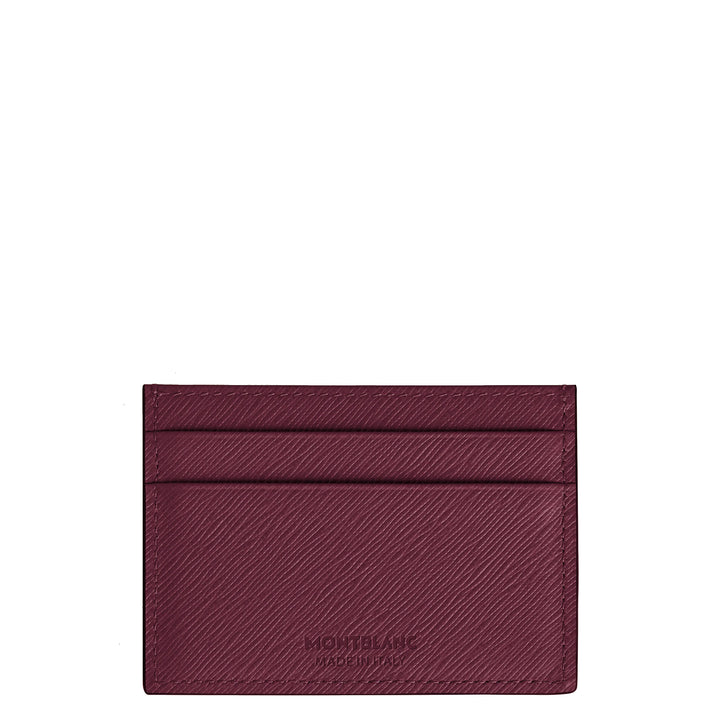 MONTBLANC CARD CARD 5 Sartorial Cassis 199375 compartments