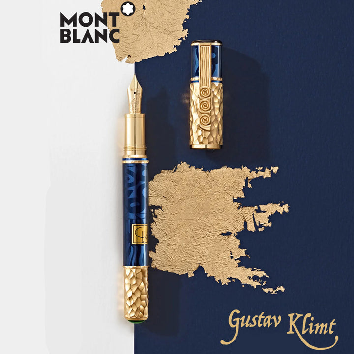 Montblanc Fountain Masters Of Art Homage To Gustav Klimt Limited Edition 4810 Point M 130225