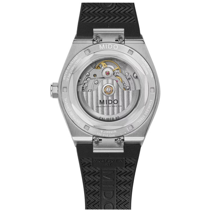 Mido watch Multifort 8 One Crown black 40mm automatic steel M055.507.17.051.00