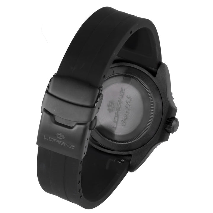Lorenz Ocean Club Green Turtle 40mm black quartz watch 030268DD