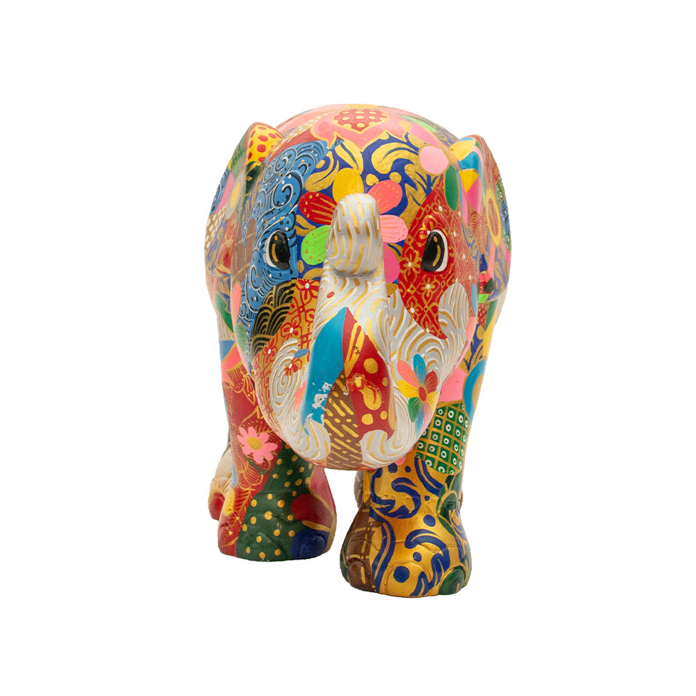 Elephant Parade elephant Sarong 20cm Limited Edition Narin Kantawong Sarong 20