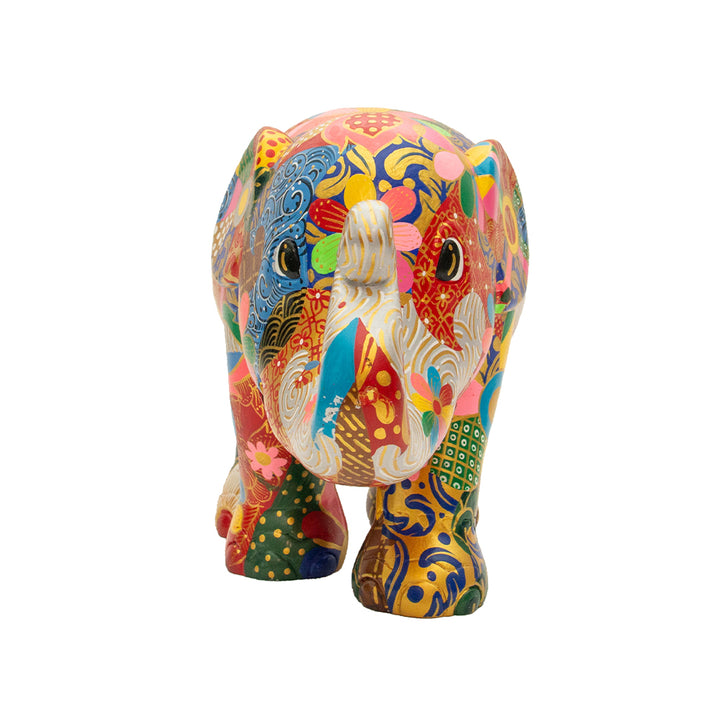 Elephant Parade elephant Sarong 20cm Limited Edition Narin Kantawong Sarong 20