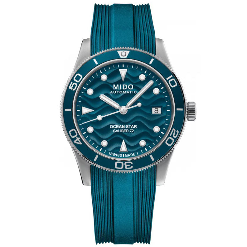 Mido watch Ocean Star Special Edition 39mm blue automatic steel M026.907.11.041.01