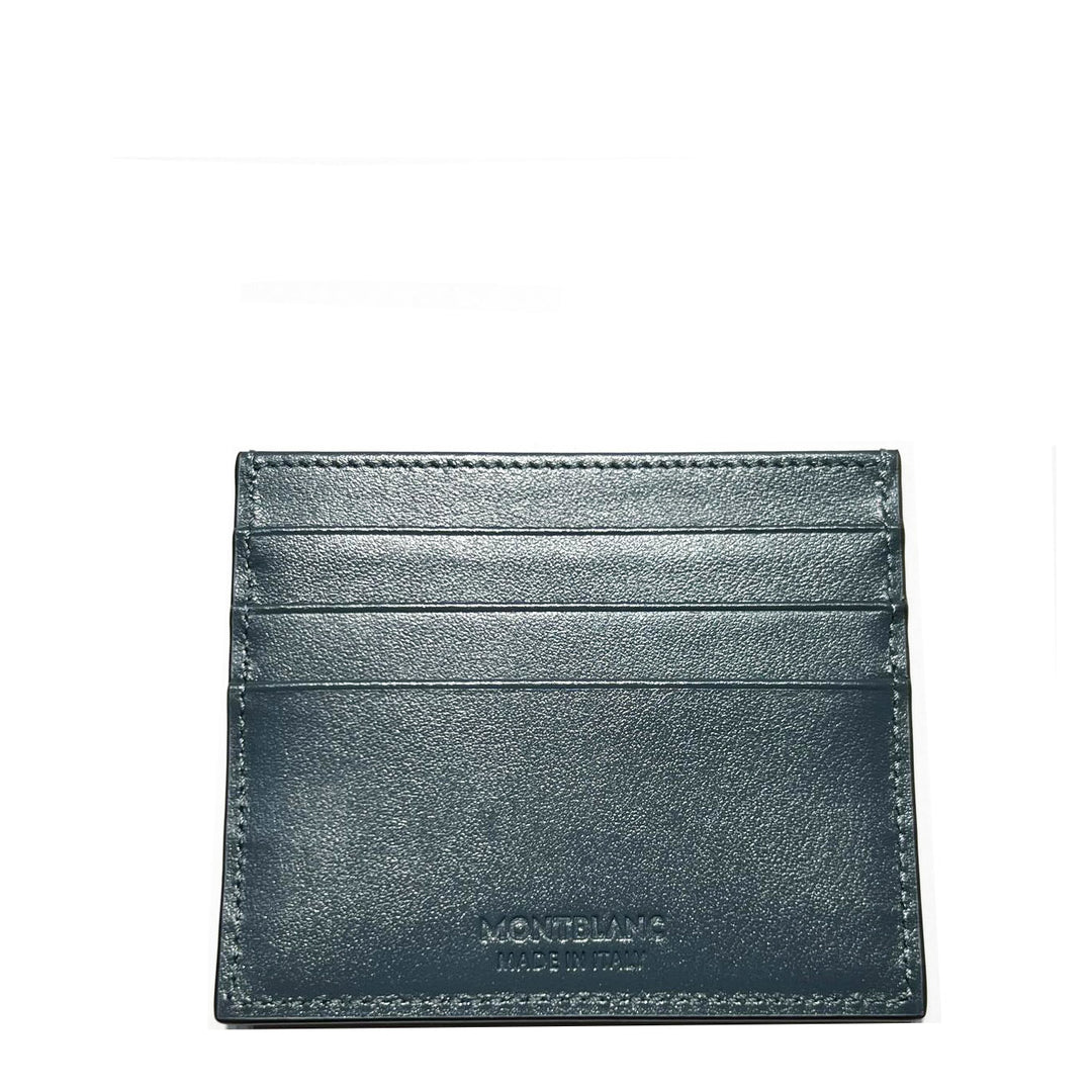 Montblanc 5cc credit card holder Meisterstuck Velvet blue 220448