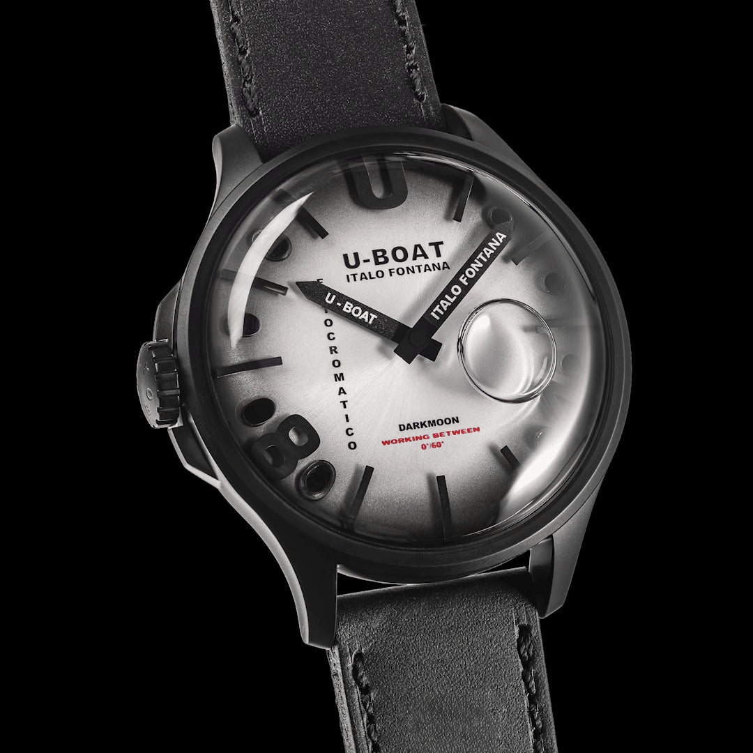 U-BOAT watch Darkmoon Kama PVD Gray 46.50mm gray quartz steel PVD gray 3339