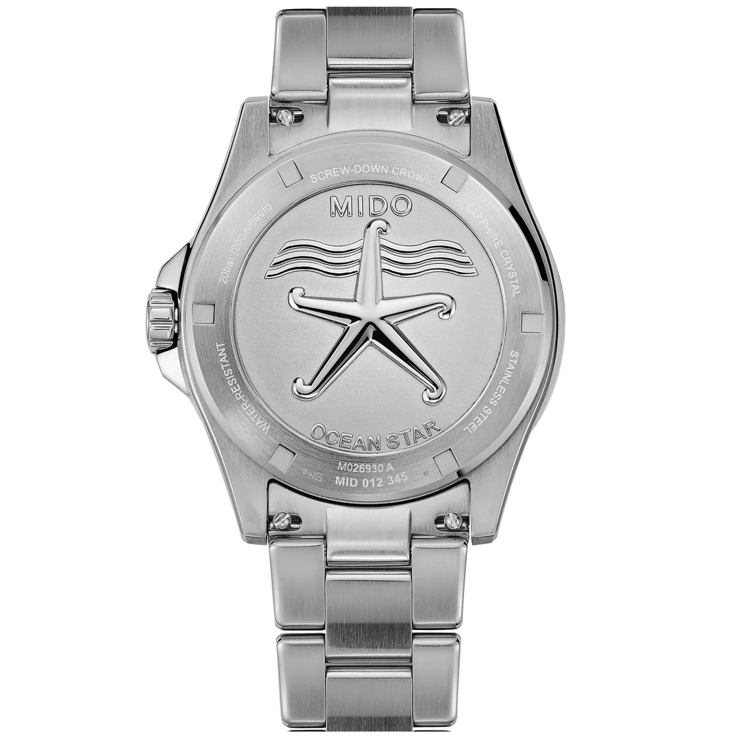 Mido watch Ocean Star 200 41mm automatic silver steel M026.930.11.031.00