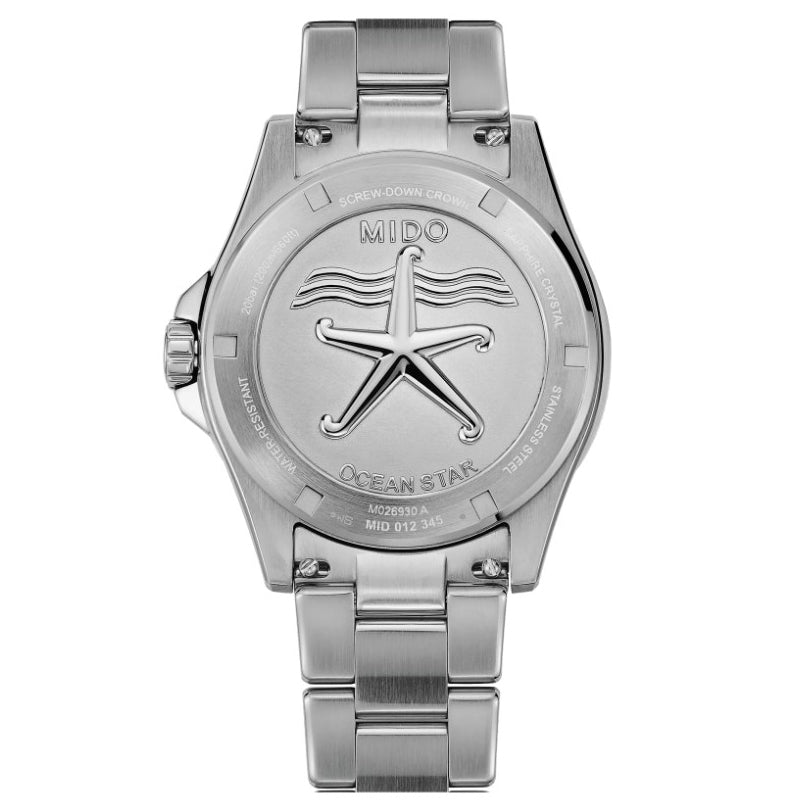 Mido watch Ocean Star 200 41mm silver automatic steel M026.930.11.011.00