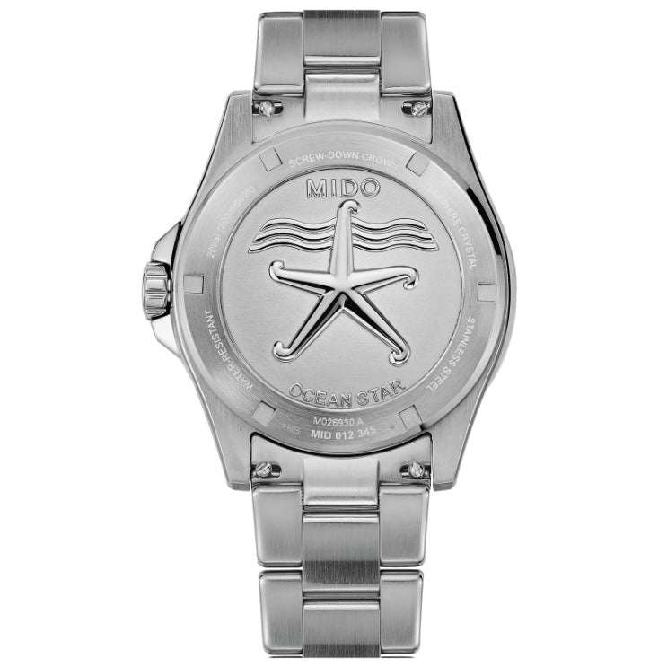 Mido watch Ocean Star 200 41mm black automatic steel M026.930.11.051.00