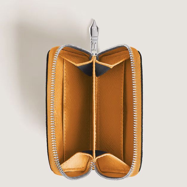 Montblanc wallet 2 mini pockets Sartorial saffron 221504