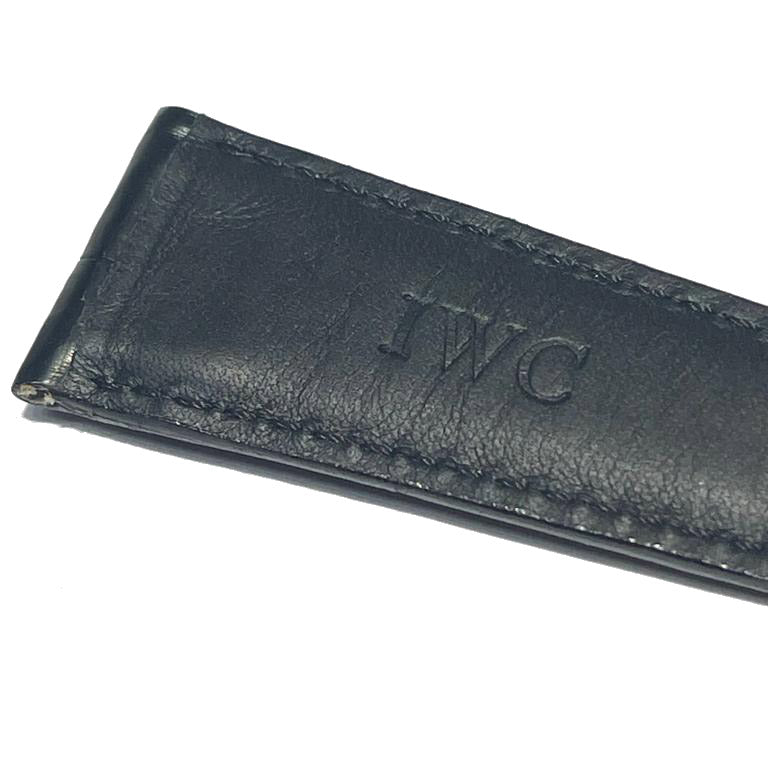 IWC Spezzoni Standard Black Opaco Caighdeán Dubh 22/16 do Ardiglione Iwa00948 22/16 Buckle