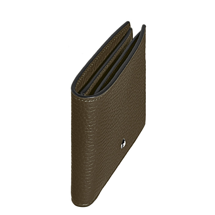 Montblanc wallet 6cc khaki 220197