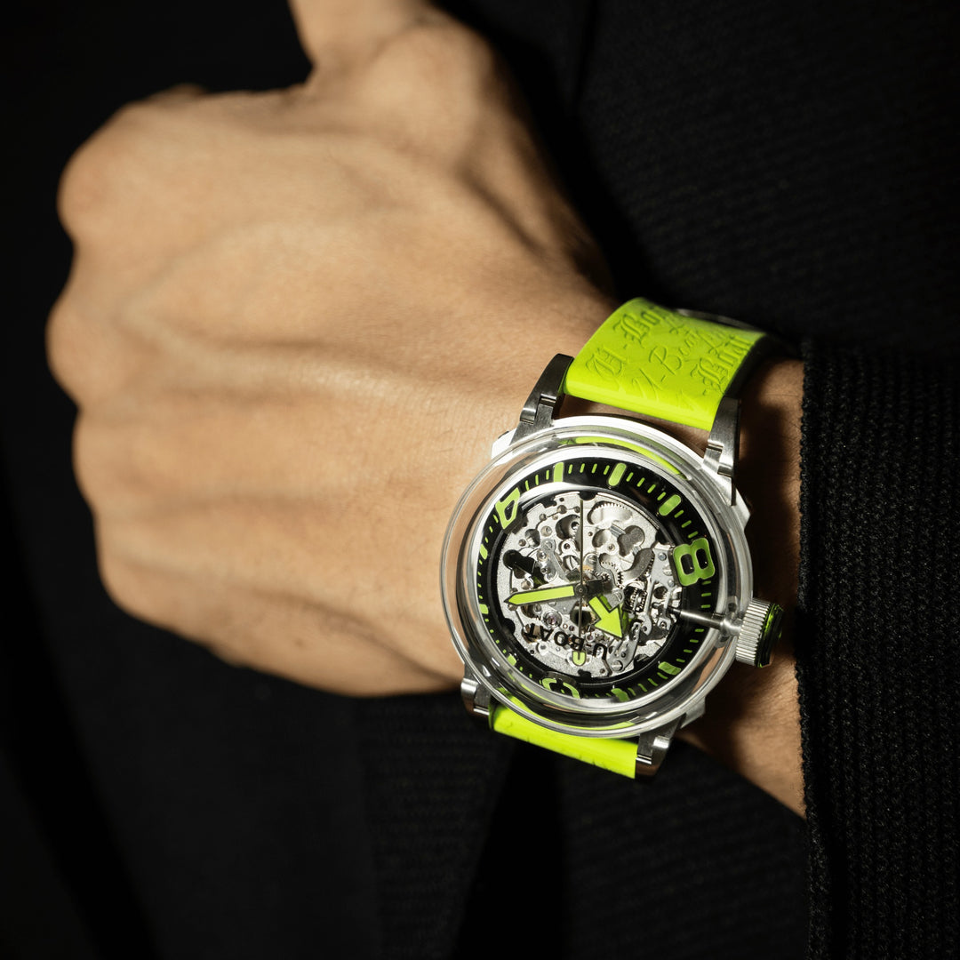 U-BOAT watch U-65 44mm green automatic steel 3344