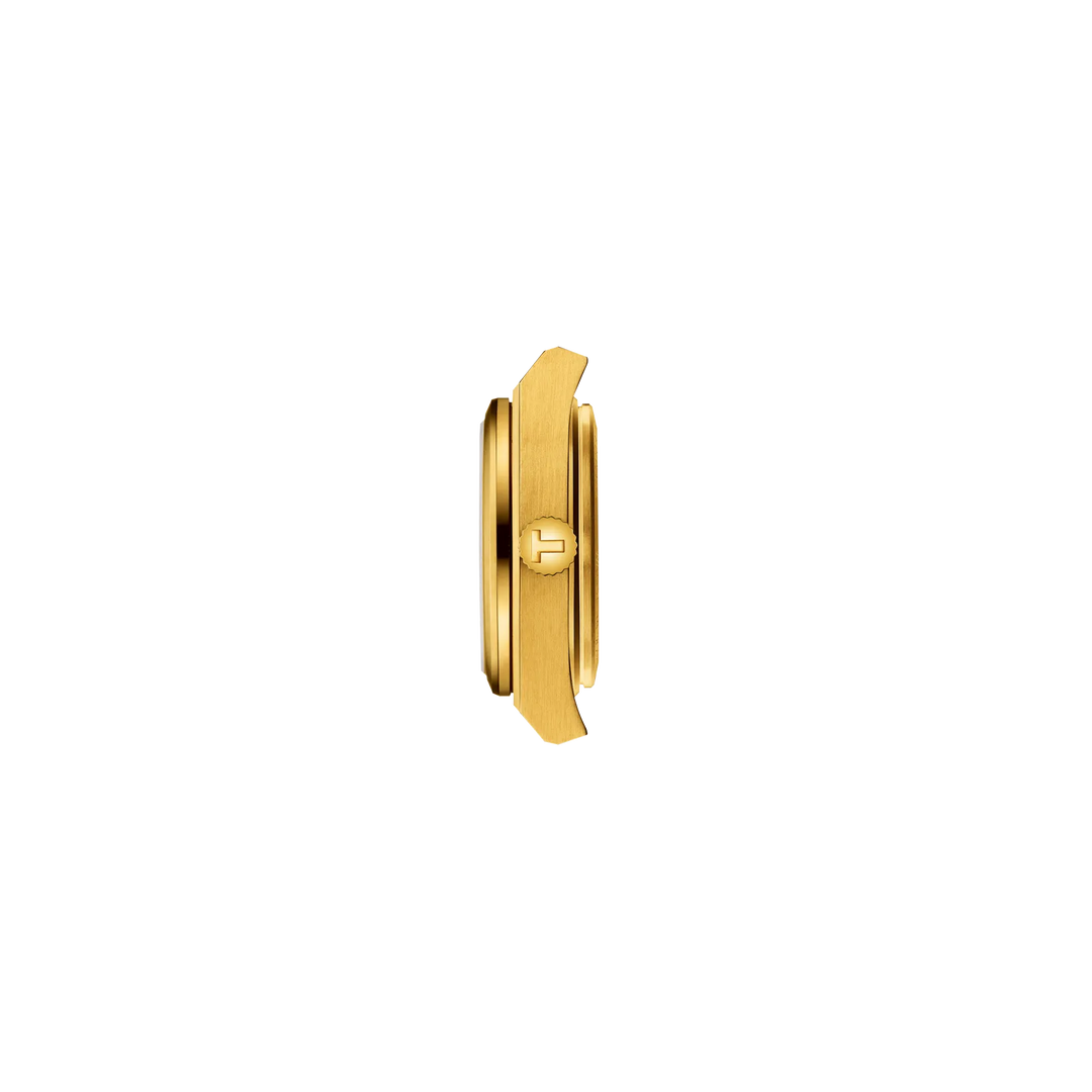Tissot PRX 25mm champagne quartz steel yellow gold PVD finish T137.010.33.021.00
