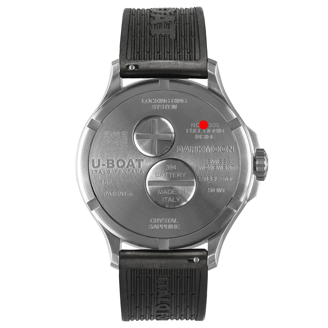 U-BOAT watch Darkmoon 25° Limited Edition SS Blue Soleil 46mm blue quartz steel 2029