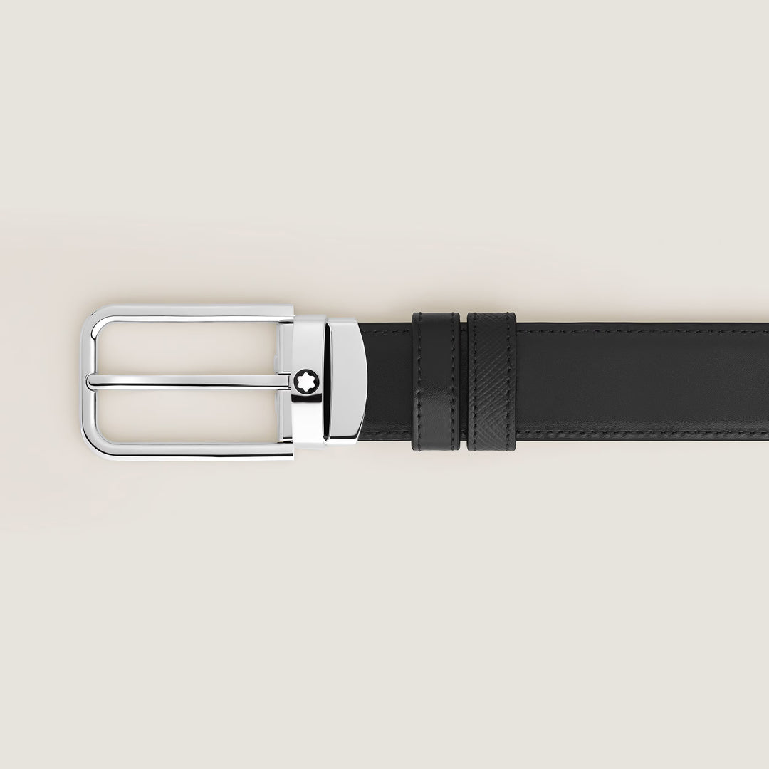Montblanc reversible belt 30 mm Sartorial leather rectangular buckle 223409